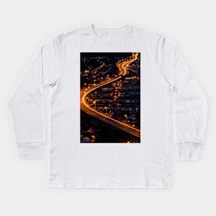 M4 Motorway Port Talbot - 2013 Kids Long Sleeve T-Shirt